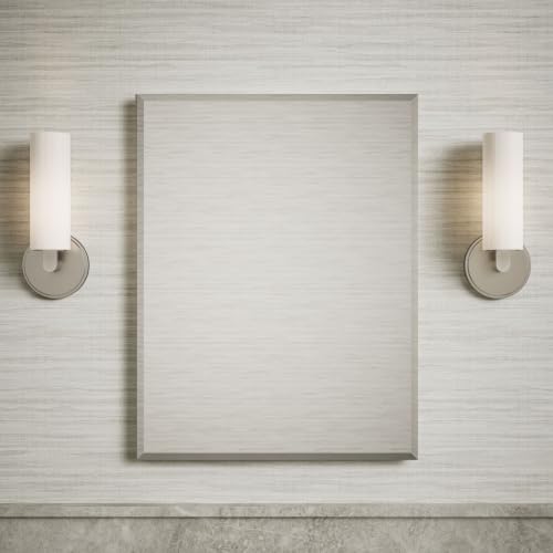 Kohler Frameless Bathroom Mirror Medicine Cabinet, 20 in x 26 in - size: 20 in. x 26 in., style: Beveled Edge