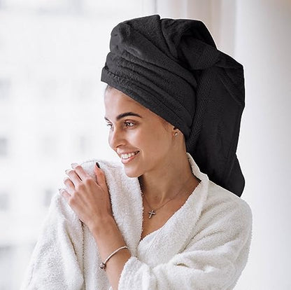 Towel and Linen Mart 100% Cotton Grey 6 Pack Medium Bath Towel Set, Quick Dry, Super Absorbent, Light Weight, Soft Feel, Premium Towels for Hotel, Spa and Bathroom (24 X 48 6 Pack, Grey) - color: Grey
