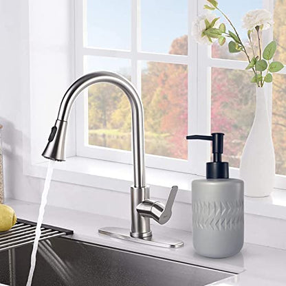 Gray Soap Dispenser with Matte Black Pump for Bathroom,Cylindrical Lotion Dispenser,12oz Ceramic Relief Hand Dish Soap Dispenser,Refillable Liquid Dispenser for Kitchen (Relief Gray) - color: Relief Gray