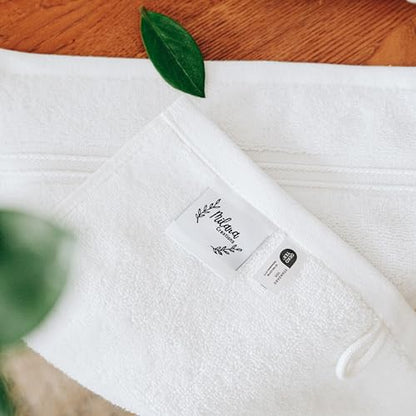 Milara Plush Turkish Cotton Bath Sheet, White, 700 GSM, 35x70 in | Oversized 35x70in, 700 GSM Turkish Combed Cotton, Air-Spun for a Plush Feel, OEKO-TEX® Standard 100 Certified - color: White, size: Bath Sheet (1 Pcs) - 35" x 70"