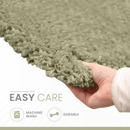 Martex Ringspun Bath Rug, 20" x 30", Sea Green | 100% Cotton, Super Soft, Super Absorbent, Non-Slip, Quick Drying - color: Sea Green