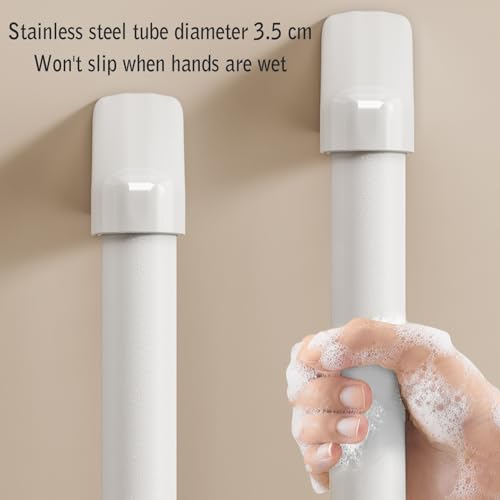 Shower Grab Bar, Non-Slip Texture, Suitable for Shower and Bathtub, Suitable for The Elderly(L-50CM) - size: L-50CM