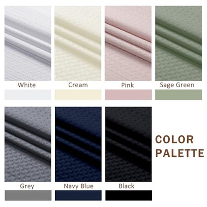 Cream Fabric Shower Curtain 78 Inch Length 1 Piece, Embossed Textured Waffle Cloth Shower Curtains for Bathroom Modern Hotel Spa, Water Resistant Machine Washable, 72Wx78L Inches - color: Cream, size: 72"W x 78"L (Pack of 1)