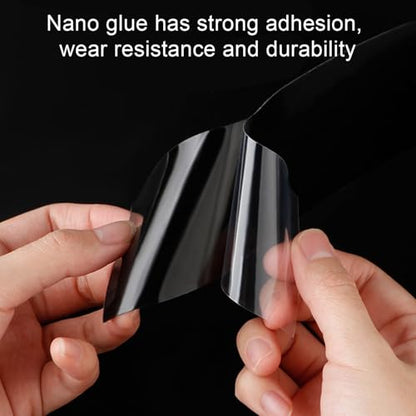 Non Slip Tape Safety Waterproof Non Skid Stair Treads | Safety Tape for Home, Bathroom, Kitchen, Floor, Outdoor, Public Restroom, Pool, Entrance, Aisle - color: Transparent Q pattern 2.5cm*5m