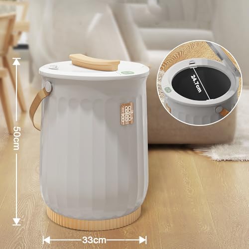 Towel Heating Bucket with Intelligent Temperature Control, Large Capacity Design for Convenient Operation and Easy Use - Perfect for a Warm Life