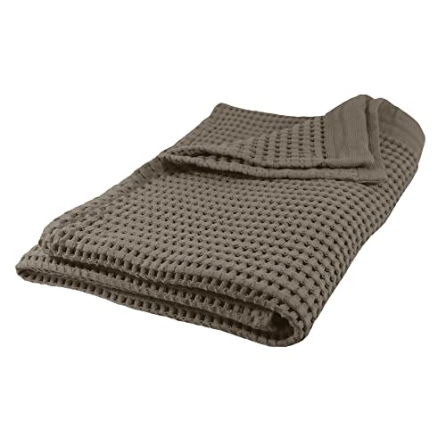 GILDEN TREE Waffle Bath Sheet Quick Dry Towel, Thin Luxury Bath Towels, Bath Sheets 40x80 Large Bath Towels, Modern Style (Stone) - color: Stone, size: Bath Sheet (40" x 80")