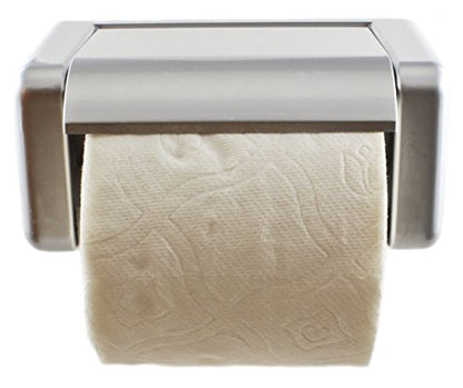 Zoie + Chloe Easy-Snap Toilet Paper Holder - Load and Unload with One Hand - color: Chrome