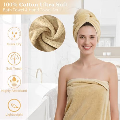 Beige Bathroom Accessories Set with Sequin Shower Curtain Beige Bathroom Decor with Trash Can,Toothbrush Holder, Toothbrush Cup,Soap Dispenser, Tray, Soap Dish,Toilet Brush - size: Bath Set+Shower Curtain+Towel Set, style: Beige