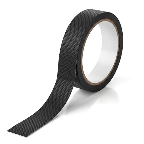 20ft Rubber Grip Tapes 0.71inch Non-Slip Grip Tape for Handles | Slip Resistant Tape for Bathroom, Anti Slip Tapes Waterproof, for Seniors Handicap