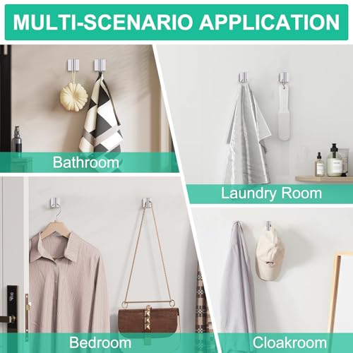 Chrome Bathroom Hardware Towel Bar Set, 5 Pieces Double Dase Toilet Paper Holder Towel Holder Set, 23.6 Inch Stainless Steel Towel Rack for Bathroom Wall Mount - color: Polished Chrome, size: 5pieces B