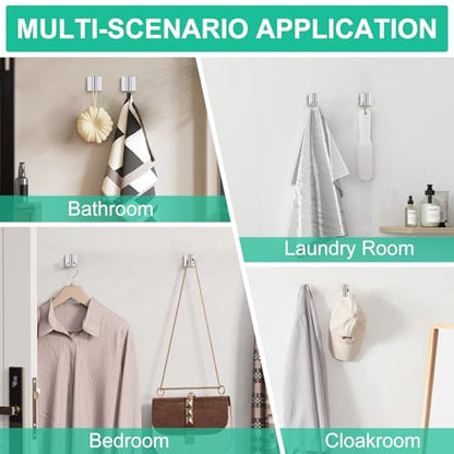 Chrome Bathroom Hardware Towel Bar Set, 5 Pieces Double Dase Toilet Paper Holder Towel Holder Set, 23.6 Inch Stainless Steel Towel Rack for Bathroom Wall Mount - color: Polished Chrome, size: 5pieces B