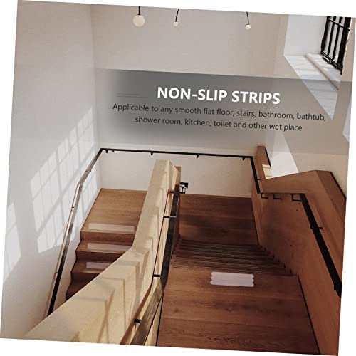 36pcs Non Slip Bath Safety Stickers Transparent Adhesive Treads for Bathtubs Showers Stairs Floors Skid Strips - size: 36 Pcs