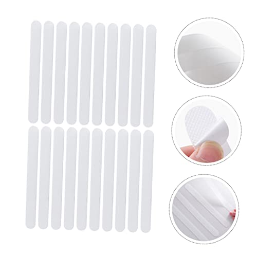 1set Slip Sticker Strips for Stairs and Bathroom Strong Adhesion Non Skid Tape for Smooth Surfaces Easy Installation Safety for Family Use 20pcs