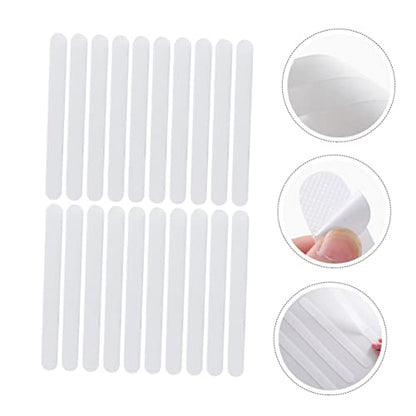 1set Slip Sticker Strips for Stairs and Bathroom Strong Adhesion Non Skid Tape for Smooth Surfaces Easy Installation Safety for Family Use 20pcs