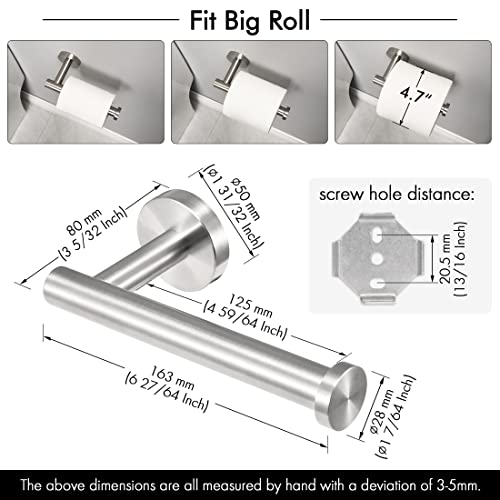 KES KES 13.8 Inch Swivel Towel Rack Brushed Toilet Paper Holder Coat Hook with Multi Three Foldable Arms, A2102S4-2+A2175S12-2-SL+A5060-2-SL