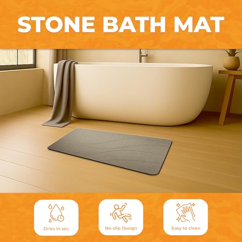 Diatomaceous Earth Bath Mat