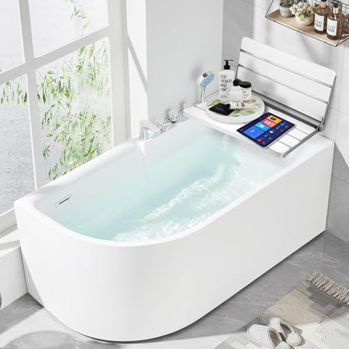 Wall Mount Shower Seat 18" for Adults ﻿ | Shower Bench Wall Mount for Inside Shower, Fold Down Shower Seat, Shower Seats for Adults ﻿ - color: White & Stainless Steel & Silver