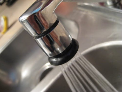 Duo Flow Faucet Aerator Push/Pull Spray Stream low flow to Soft White full flow Dual, Chrome Attachment Kitchen Bathroom (0.5/1.5 gpm)