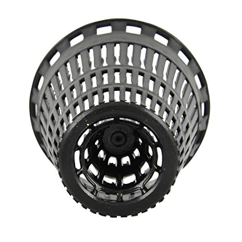 Danco, Inc. 10739 Hair Catcher Baskets, Black, 3 Count - color: Black, size: 3 Count (Pack of 1), style: Replacement Baskets