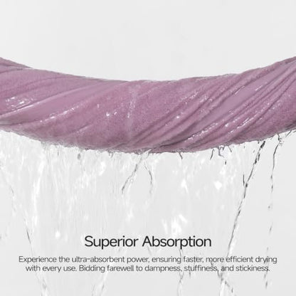 REDKISS Ultra Soft Viscose from Bamboo Bath Towels, 28 x 55 Inches, Purple | 2 Pack, Absorbent & Quick Drying, 50% Viscose from Bamboo, 50% Cotton, Luxury Towels for Bathroom Perfect for Daily Use - color: Purple
