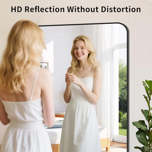 Koonmi Bathroom Wall Mirror,30x48 Inch Large Vanity Mirror for Over Sink - size: 48"L x 30"W