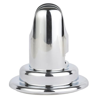 Lancer USA Suction Cup Handheld Shower Head Holder Adhesive Removable Wall Mount Bracket for Bathroom (Chrome) - color: Chrome