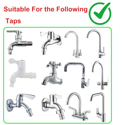 16.40ft/5mSink Spray Hose,Shampoo Sprayer Handheld Hose Portable Sink Hose Spraye Strainers for Bathing Baby,Pets Shower,Rinsing Vegetables,Washing Hair - size: 5 m
