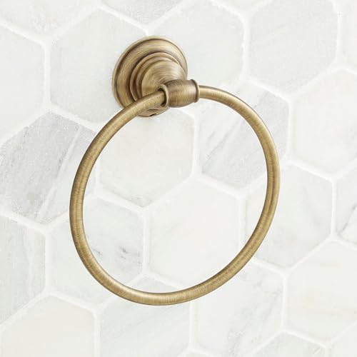 Signature Hardware 446916 Beasley Towel Ring