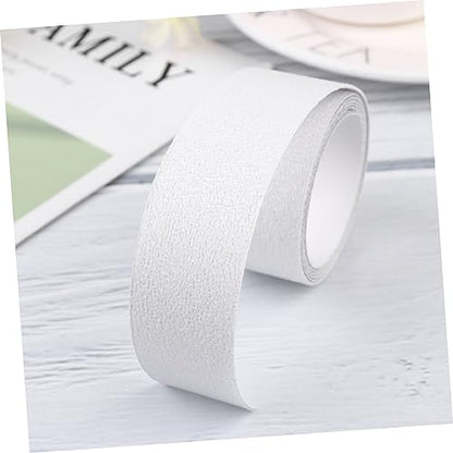 ULTECHNOVO 3 Rolls Transparent Peva Bathtub Stickers Self Adhesive Slip Decals for Bathroom Safety Non Slip Surface Protection