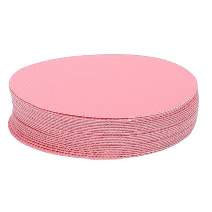 Greensen 24-Pack PEVA Anti-Slip Shower Stickers for Bathtubs, Showers & Stairs – Pink, Easy-Apply Adhesive - color: Pink