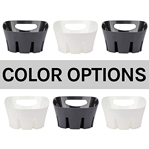 JS Jackson Supplies Universal Black Plastic Drip Tray for Toilet Plunger - color: Black