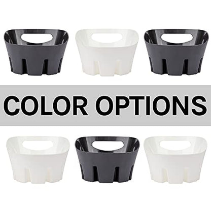 JS Jackson Supplies Universal Black Plastic Drip Tray for Toilet Plunger - color: Black