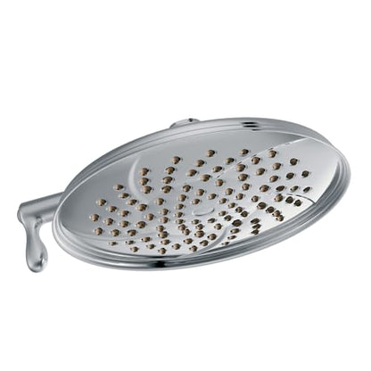 Moen S1311EP Isabel Eco-Performance Two-Function Showerhead with Immersion Technology, 8-Inch, Chrome - color: Chrome, style: Eco-Performance