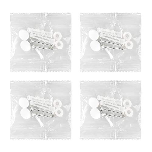 Wall Mounted Coat Rack, 2 Packs 15 Hooks Stainless Steel Coat Hook Rail for Coat Hat Towel Purse Robes Entryway Bathroom Closet Room - color: White
