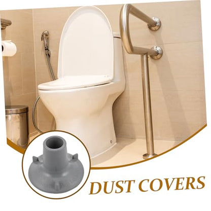 Didiseaon Large Suction Cup Foot Pads for Toilet Rail Accessories Sturdy Rubber Cushion for Enhanced Stability Comfort Versatile Fit for Shower Chairs and Bathroom Safety