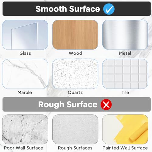 10 Pack Shower Caddy Adhesive Replacement, Waterproof Shower Shelf Adhesive Strips, Strong Adhesive Flat Hooks for Bathroom Storage Shelves and Kitchen Racks No Drilling, Clear - color: Transparent-10 Pack