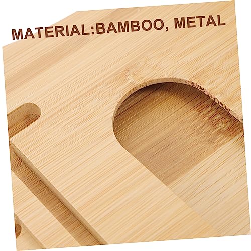 Adjustable Bathtub Tray Expandable Bath Storage Holder with Wine Phone Stand Bamboo Design for Relaxing Spa Experience Fits Standard Tubs