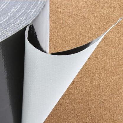 TapePlus Vinyl Electrical Tape - Waterproof Tape for Cable Protection - Wide Vinyl Adhesive for Floor Marking - Binding Adhesive for Book Repair - 3 in, 40 yd, Black