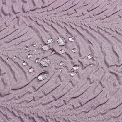 36x72 Small Stall Shower Curtain, Lavender Embossed Half Bath Curtain - color: Lavender, size: 36"W x 72"L (Pack of 1)