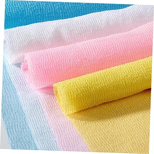 Long Body Exfoliating Nylon Bath Towel 3PCS Set Spa Towel Shower Washcloth Gentle Skin Care Sturdy