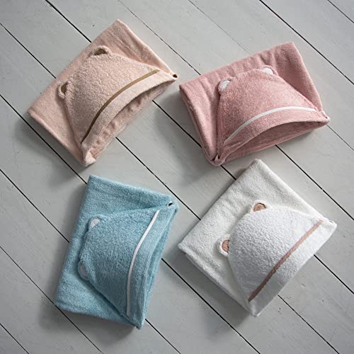 Premium Toddler Towels with Hood - Extra Soft Rayon from Bamboo Toddler Bath Towel (Beige) - color: Beige
