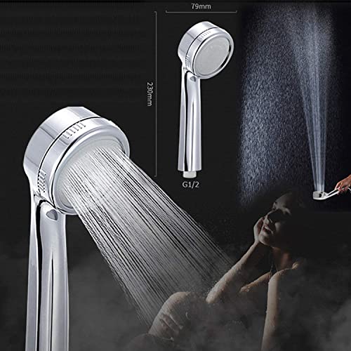 FUZ Contemporary Shower Panel Tower System Stainless Steel 6-Function Faucet LED Rainfall Waterfall Shower Head + Handheld Sprayer + Rain Massage Body Jets + Tub Spout, Black. - color: Black, style: 8009-B