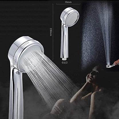 FUZ Contemporary Shower Panel Tower System Stainless Steel 6-Function Faucet LED Rainfall Waterfall Shower Head + Handheld Sprayer + Rain Massage Body Jets + Tub Spout, Black. - color: Black, style: 8009-B