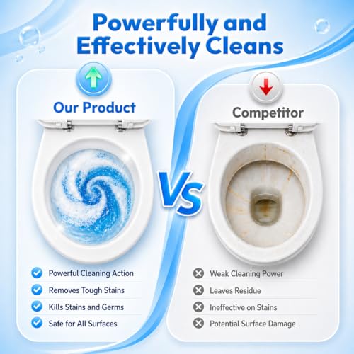 50 Pack Wand Refill for Clorox – Water-Activated Cleaning Liquid, Rich Foam, Fresh Scent, Sturdy & Non-Breakable, Disposable & Easy to Use - color: 50 Pack