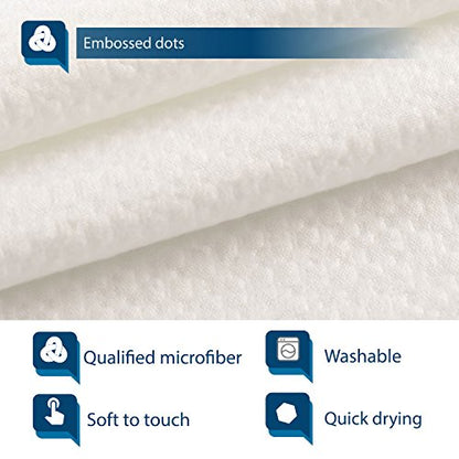 Barossa Design Soft Microfiber Fabric Shower Liner or Curtain, Hotel Quality, Machine Washable, Water Repellent, Cream, 70 x 72 inches - color: Cream, size: 70"W x 72"L (Pack of 1)