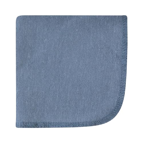 Hudson Baby Unisex Baby Flannel Cotton Poly Washcloths, Cowboy 12 Pack, One Size - color: Cowboy 12 Pack