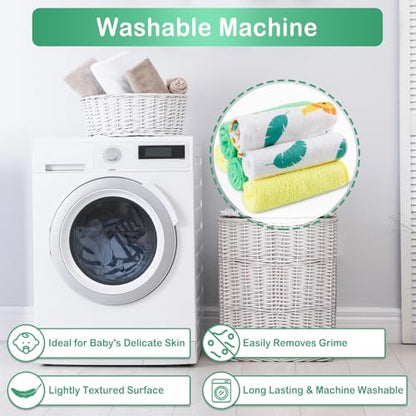 Baby Washcloths, 24Pack Baby Wash Cloths Extra Soft & Ultra Absorbent, Baby Towels and Washcloths Face Towels for Unisex Boys Girls Body, Washclothes Gentle on Sensitive Skin, 9x9 Lion - color: Lion