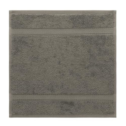 Supreme Terry 6-Piece Premium Towel Set, Soft & Plush 100% Turkish Cotton, Spa Quality, 2 Bath Towel 2 Hand Towels 2 Washcloths-Dark Grey - color: Dark Grey, size: 6 Pcs Set