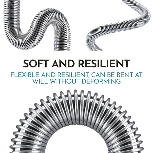 Shower Hose, 59Inch /150cm Shower Head Hose Replacement Showerhose Extra Long Stainless Steel Flexible and Durable High-Pressure Bathroom Accessory, 1 PCS