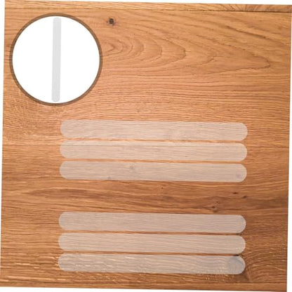 24pcs Non- Floor Stickers Transparent - Shower and Bathtub Decals for Safe Bathroom Use Easy to Install for Stairs and Slippery
